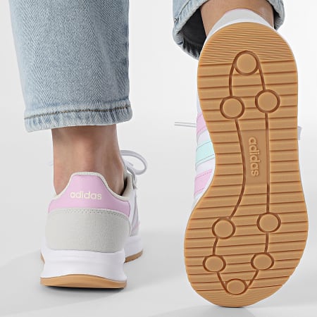 Adidas Sportswear - Baskets Femme Run 70s 2.0 JI4692 Cloud White Bliss Lilac Halo Mint