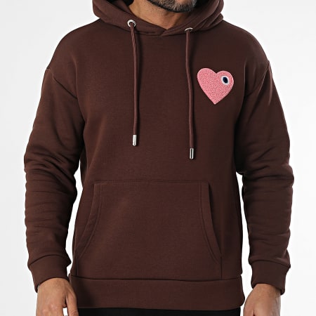 Sweat à Capuche Zippé Three Hearts Desert Rose - Taille Medium Junior, Neuf Avec étiquette