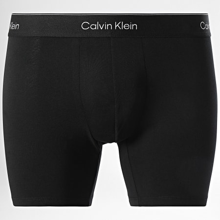 Calvin Klein - Lot De 3 Boxers Briefs LV00NB4394 Bleu Clair Noir Bleu
