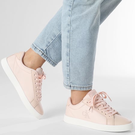 Calvin Klein - Baskets Femme 1781 Silver Peony Bright White