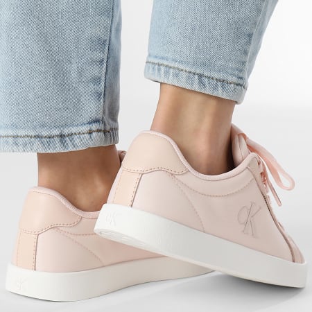 Calvin Klein - Baskets Femme 1781 Silver Peony Bright White