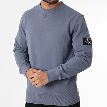 Calvin Klein - Sweat Crewneck 3426 Bleu Gris