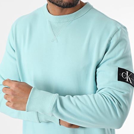 Calvin Klein - Sweat Crewneck 3426 Turquoise