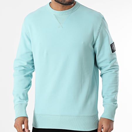 Calvin Klein - Sweat Crewneck 3426 Turquoise