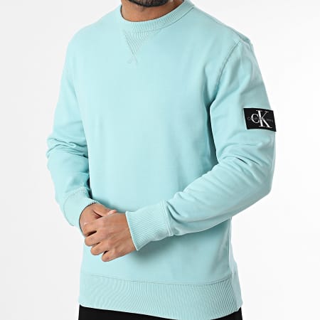 Calvin Klein - Sweat Crewneck 3426 Turquoise