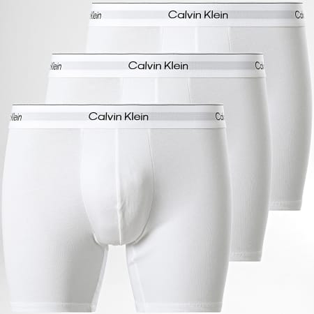Calvin Klein - Lot De 3 Boxers Briefs LV00NB4394 Blanc