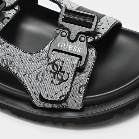 Guess - Sandales FMJBAHFAL03 Gris Noir