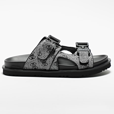 Guess - Sandales FMJBAHFAL03 Gris Noir