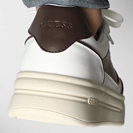 Guess - Baskets FMJWIILEA12 Beige Brown
