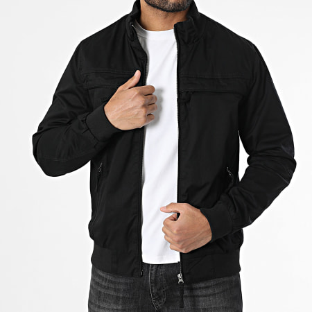 Kymaxx - Veste Zippée Noir