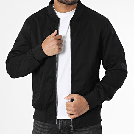Kymaxx - Veste Zippée Noir