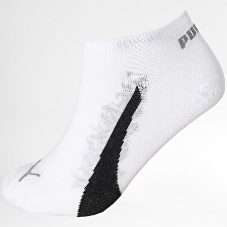 Puma - Lot De 3 Paires De Chaussettes 701231275 Blanc Gris Chiné Noir