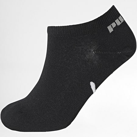 Puma - Lot De 3 Paires De Chaussettes 701231275 Blanc Gris Chiné Noir