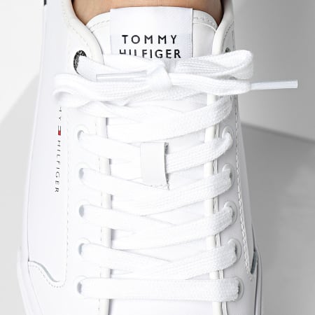 Tommy Hilfiger - Baskets Core Corporate Vulc Leather 5399 White