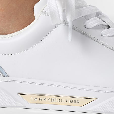 Tommy Hilfiger - Baskets Femme Chic Court 8642 White