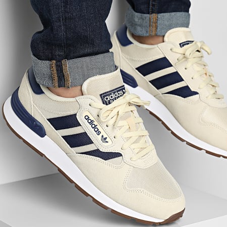 Adidas Originals - Baskets Treziod 2 JQ2482 Warm Vanilla Dark Blue Footwear White