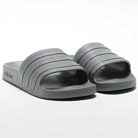 Adidas Sportswear - Claquettes Femme Adilette Aqua JP5184 Gris Anthracite