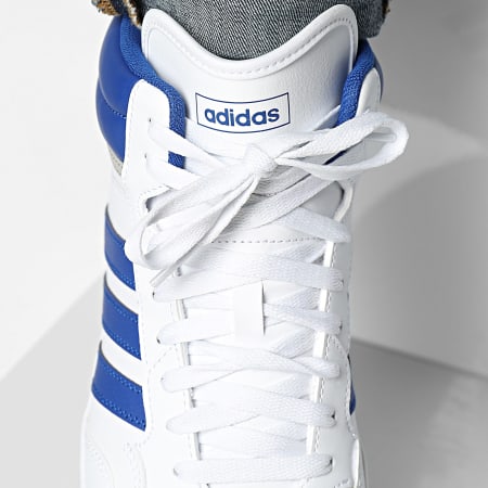 Adidas Sportswear - Baskets Montantes Hoops 4.0 Mid JQ9999 Footwear White Royal Blue Grey Two