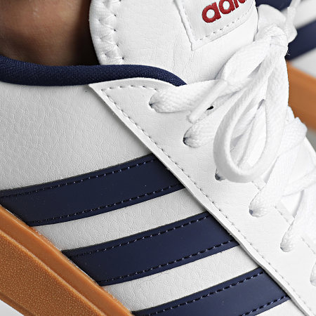 Adidas Sportswear - Baskets Grand Court Base 2.0 JH8614 Cloud White Dark Blue Collegiate Green