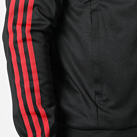 Adidas Originals - Veste Zippée A Bandes JP1223 Noir