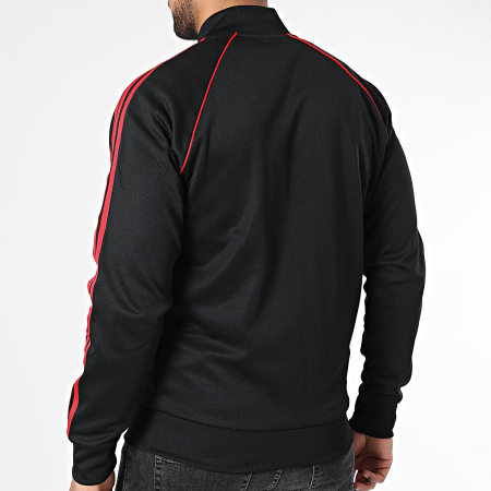 Adidas Originals - Veste Zippée A Bandes JP1223 Noir