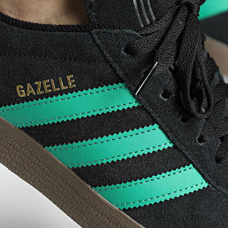 Adidas Originals - Baskets Gazelle JH5394 Core Black Court Green Footwear White