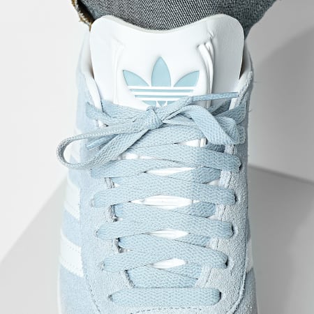 Adidas Originals - Baskets Gazelle JH5385 Wonder Blue Footwear White Gold Metallic