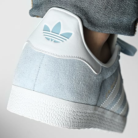 Adidas Originals - Baskets Gazelle JH5385 Wonder Blue Footwear White Gold Metallic