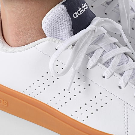Adidas Sportswear - Baskets Femme Advantage Base 2.0 J JI4190 Footwear White Shadow Navy Gum