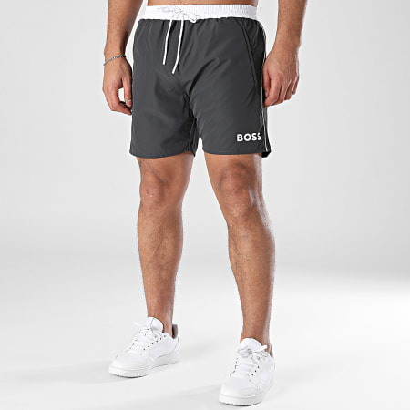 BOSS - Short De Bain Starfish 50515191 Gris Anthracite