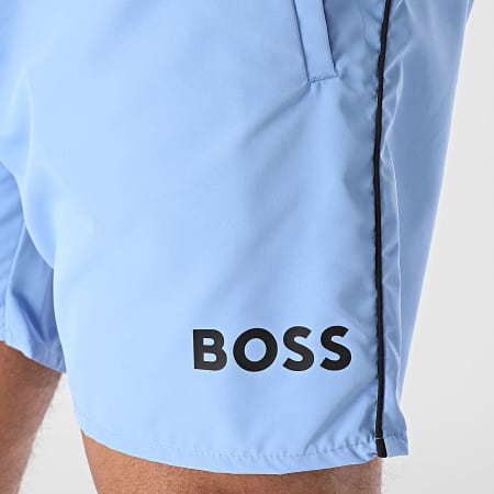 BOSS - Short De Bain Starfish 50515191 Bleu Clair