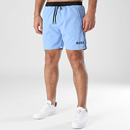 BOSS - Short De Bain Starfish 50515191 Bleu Clair