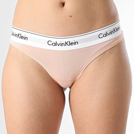 Calvin Klein - String Femme F3786E Rose