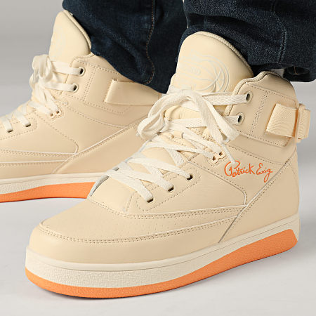 Ewing Athletics - Zapatillas Rebound 33 Hi Strap 1RBE004 Ecru Gardenia Mock Orange