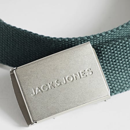 Jack And Jones - Cinturón London Verde Oscuro