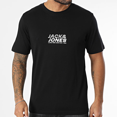 Jack And Jones - Camiseta Tarmac Branding Negra