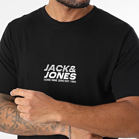 Jack And Jones - Camiseta Tarmac Branding Negra