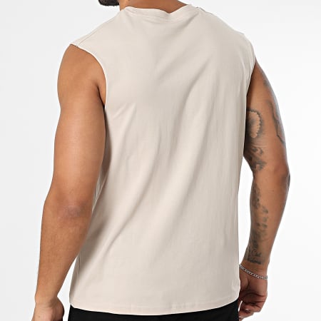 Jack And Jones - Camiseta sin mangas Vesterbro Beige