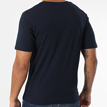 Jack And Jones - Camiseta Bryan Corp Navy Logo