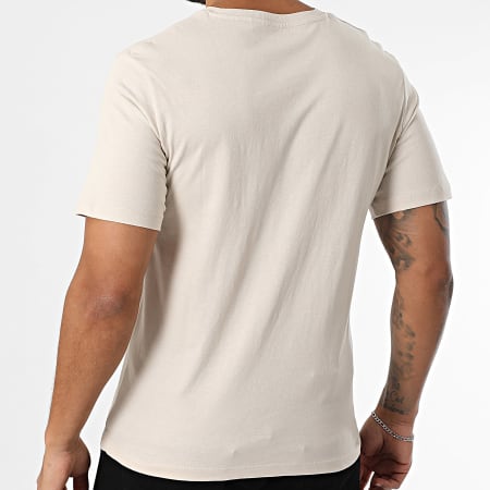 Jack And Jones - Camiseta Bryan Corp Beige Logo