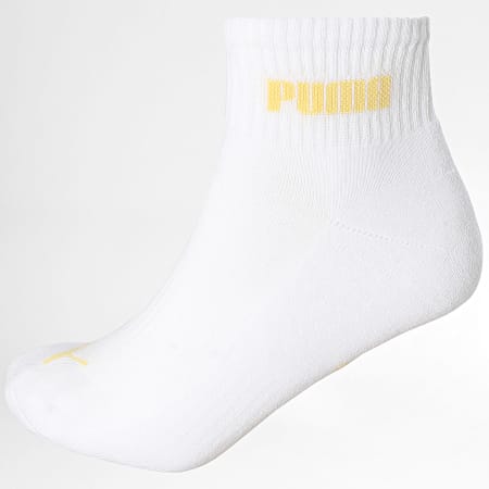 Puma - Lot De 3 Paires De Chaussettes 701225904 Blanc