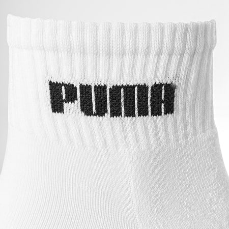 Puma - Lot De 3 Paires De Chaussettes 701225904 Blanc