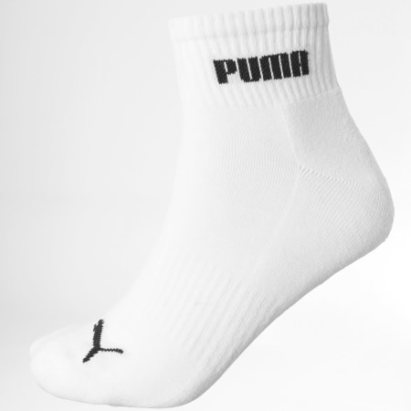 Puma - Lot De 3 Paires De Chaussettes 701225904 Blanc
