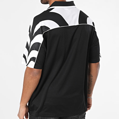 Puma - Polo Manches Courtes Archive 629687 Noir Blanc