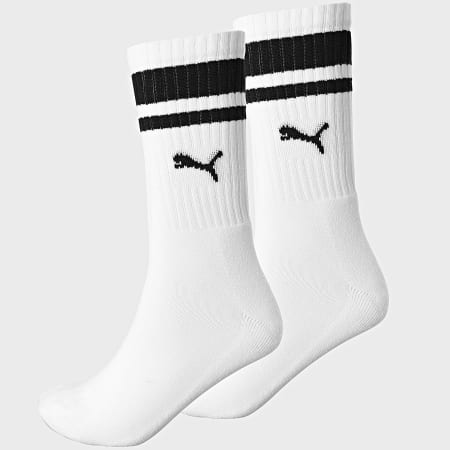 Puma - Lot De 2 Paires De Chaussettes 100000950 Blanc