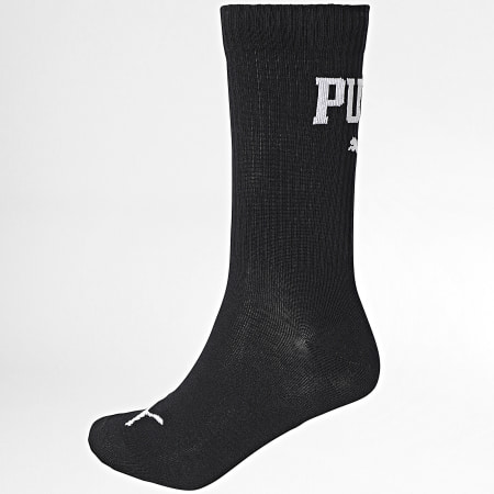 Puma - Lot De 3 Paires De Chaussettes 701231484 Blanc Gris Chiné Noir