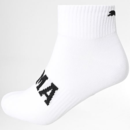 Puma - Lot De 3 Paires De Chaussettes 701231486 Blanc Gris Chiné Noir
