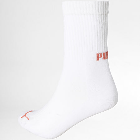 Puma - Lot De 3 Paires De Chaussettes 701222067 Blanc