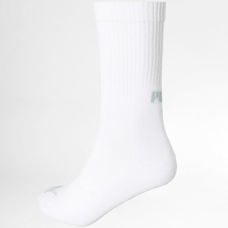 Puma - Lot De 3 Paires De Chaussettes 701222067 Blanc