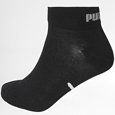 Puma - Lot De 3 Paires De Chaussettes 701228830 Blanc Gris Chiné Noir